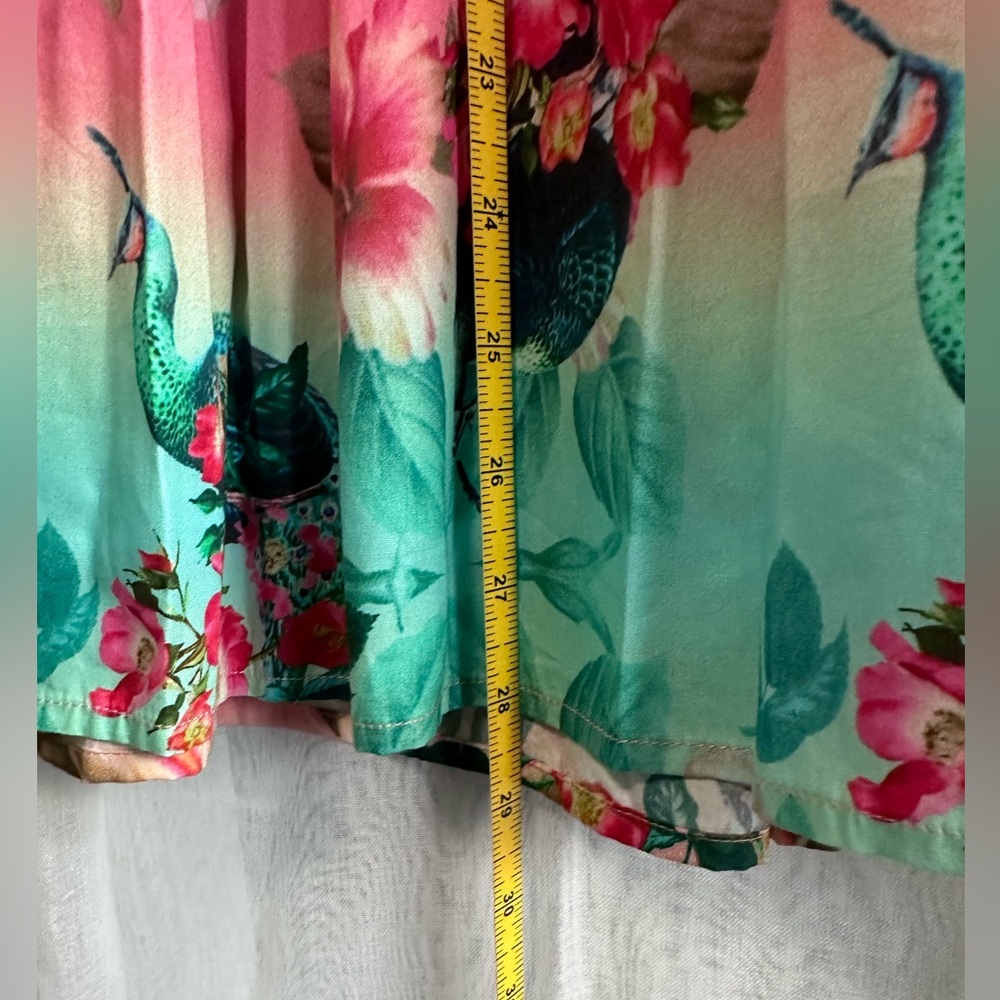 Hell Bunny Peacock skirt L - Picture 6 of 7